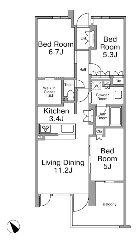 ザ・ケンジントン・レジデンス上池台 204