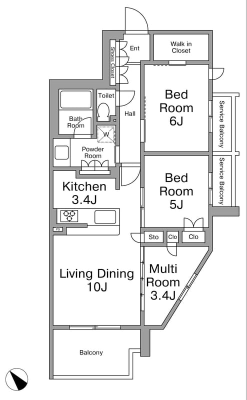 ザ・ケンジントン・レジデンス上池台 206