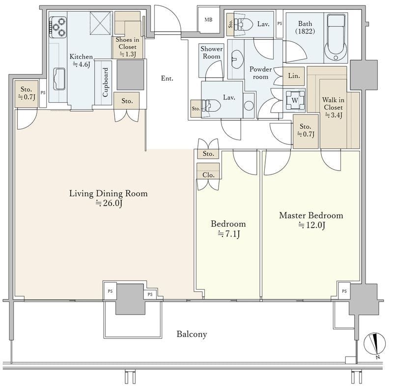 パークマンション三田綱町ザフォレスト 808