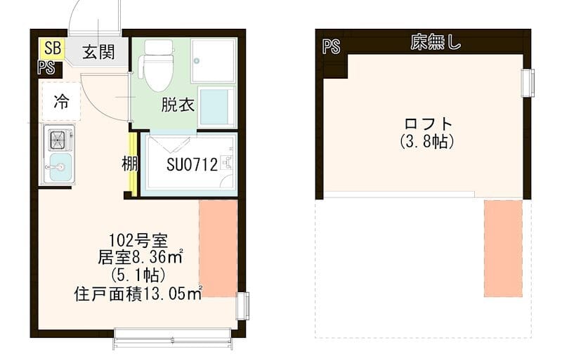 ハーモニーテラス関町Ⅱ 102