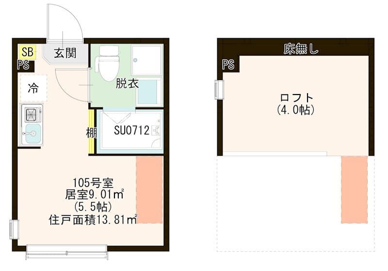ハーモニーテラス関町Ⅱ 105