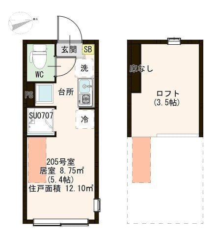ハーモニーテラス上中里 0205
