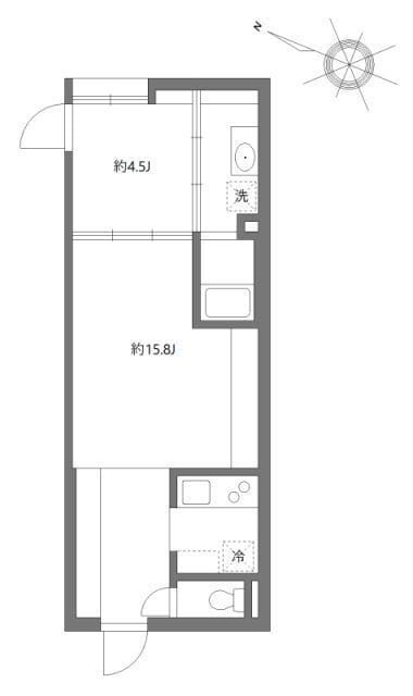 グランパセオ目黒大塚山 B106