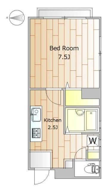 アーベニー 202 間取り図