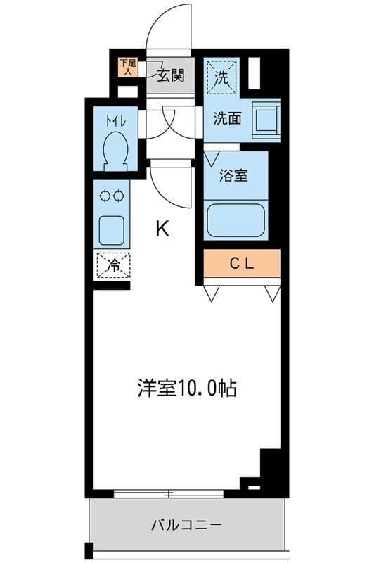 プライムアーバン住吉Ⅱ 0203 間取り図