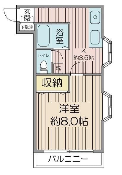 YMO弦巻 302 間取り図