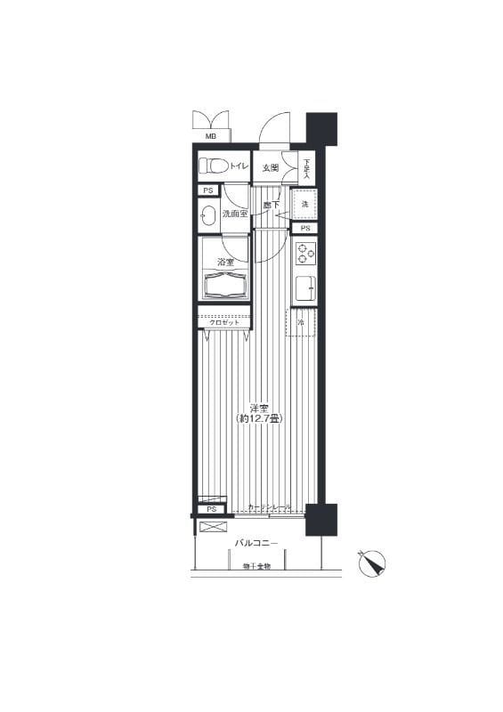 カナーリス月島 504
