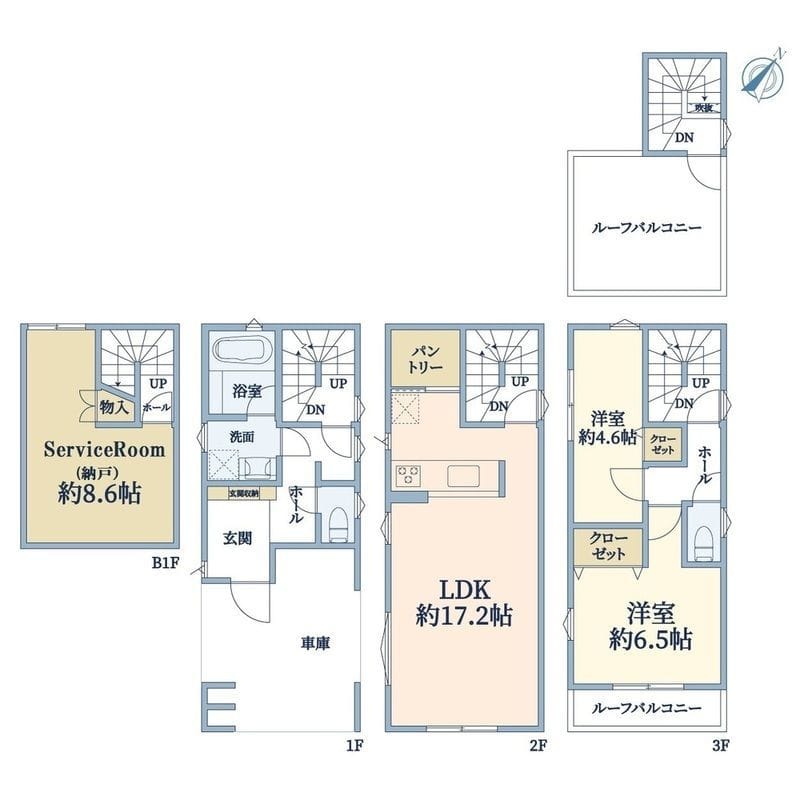 渋谷区代々木4丁目戸建 48万円/なし/入力なし