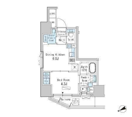 パークアクシス浅草橋二丁目 1001