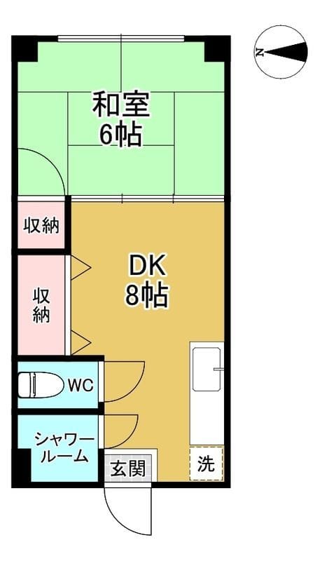 豊田ハイツ 303 間取り図