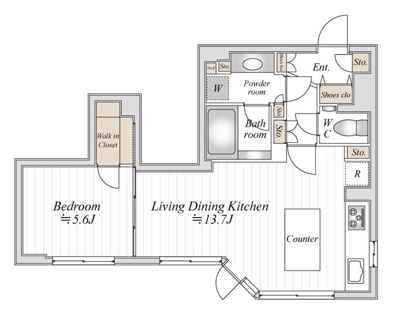 ドゥーエ銀座イーストⅠ 1102