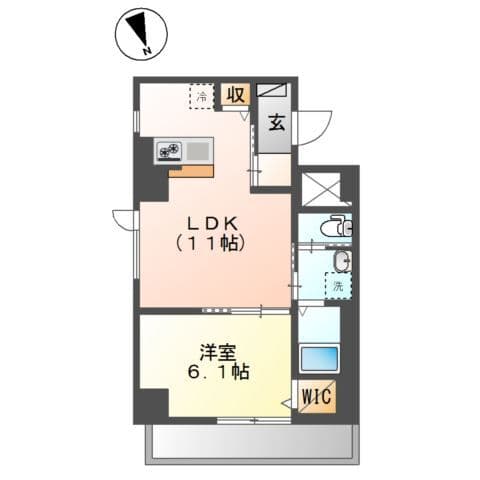 NS言問ビル 602 間取り図