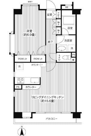 ヒルズ洗足池公園 203