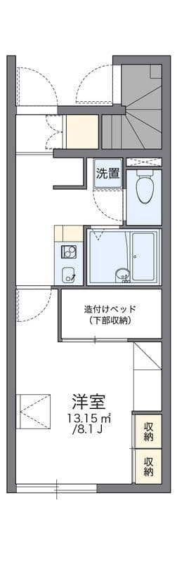 レオパレス鈴木 101 間取り図