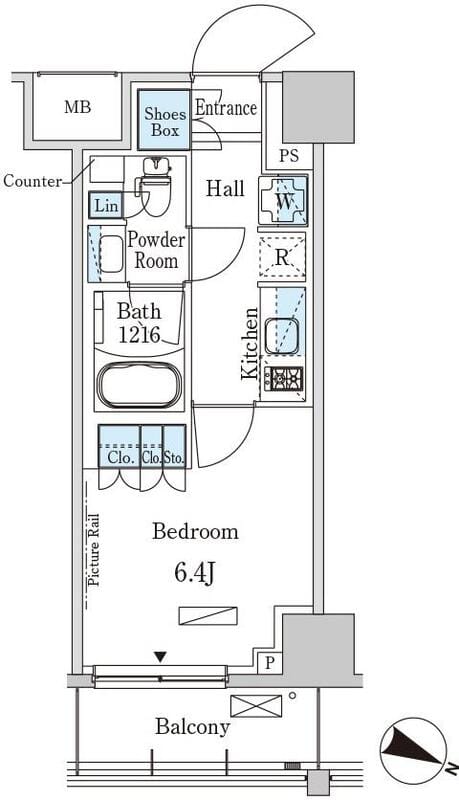 パークアクシス赤羽南 714