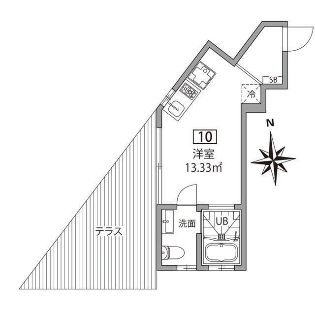 グランエッグス久我山 10 間取り図