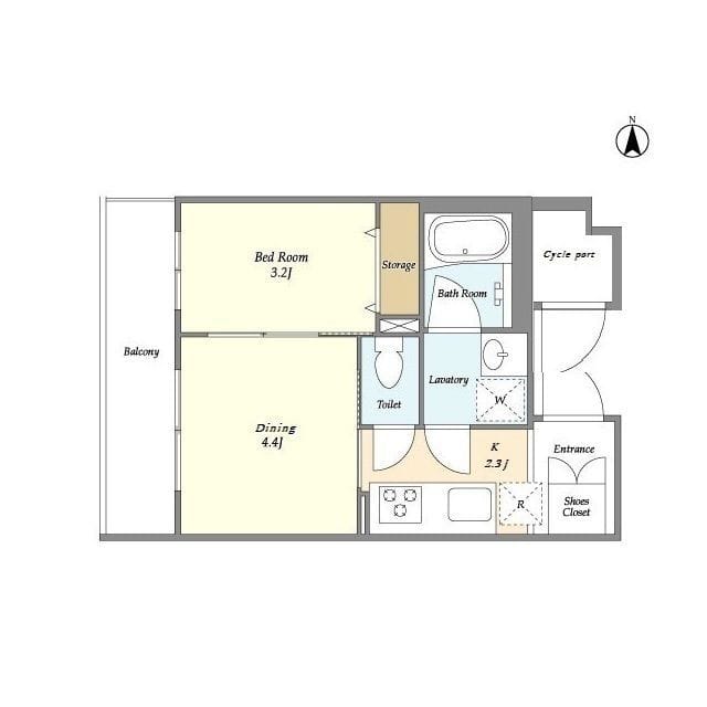 ドゥーエ大鳥居WEST 510