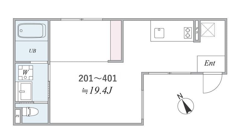 the trias 121 201 間取り図