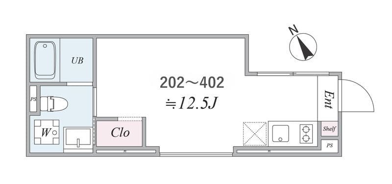 the trias 121 202 間取り図