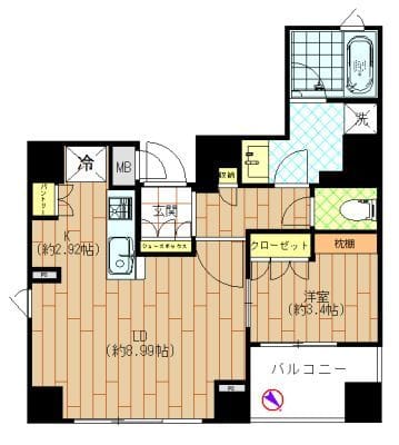 アリーチェ茅場町 1101