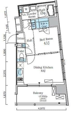 レジディア九段下Ⅱ 0404