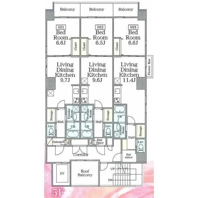 T.F flat 503