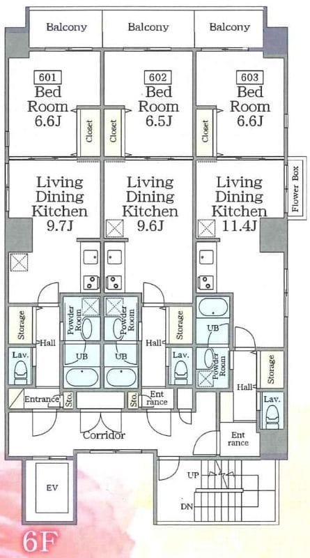T.F flat 603