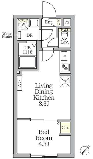 Aglaia 新宿横寺町 104