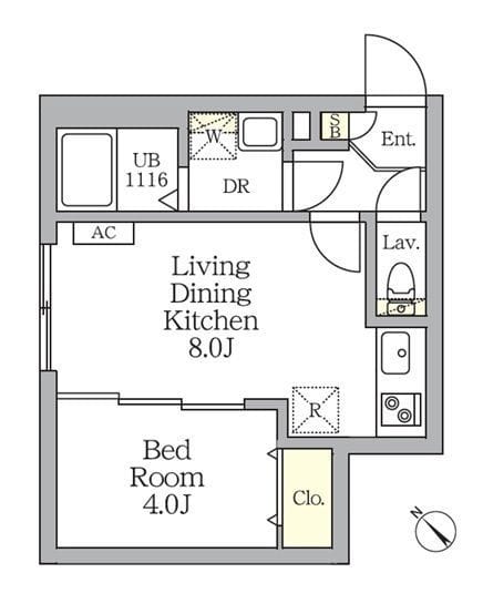 Aglaia 新宿横寺町 208