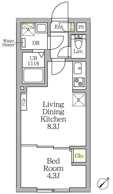 Aglaia 新宿横寺町 302