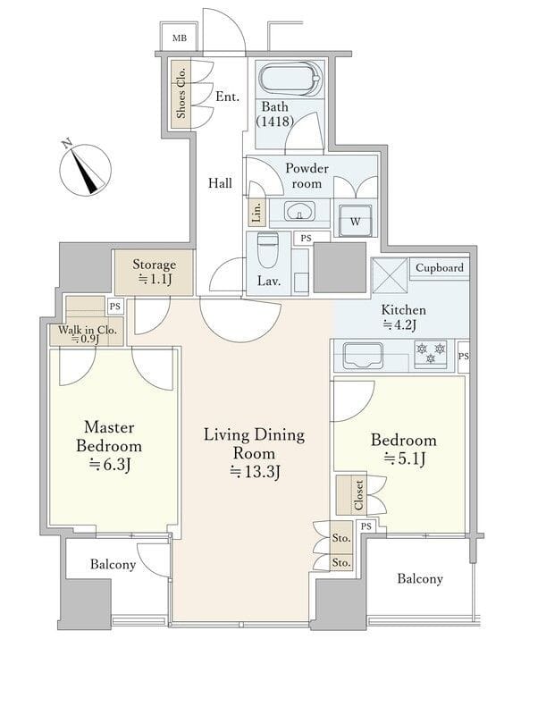 パークコート赤坂桜坂 402
