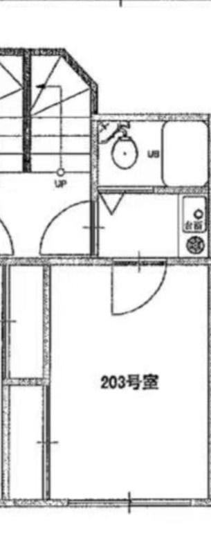 コムレット新宿 103 間取り図
