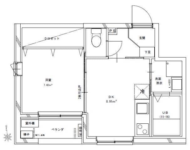 レゴキューブ 302 間取り図