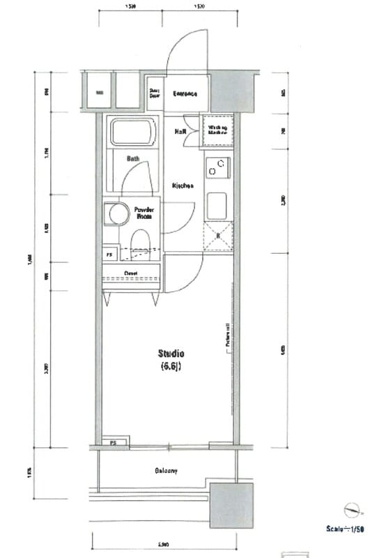 ファーストリアルタワー新宿 1004