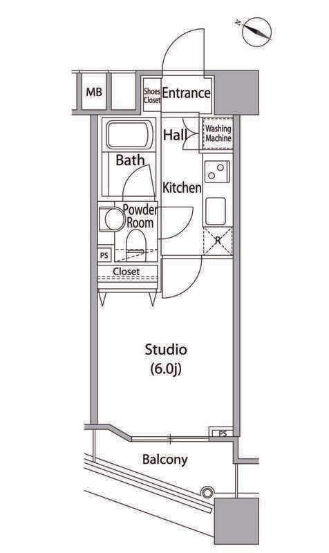 ファーストリアルタワー新宿 1016