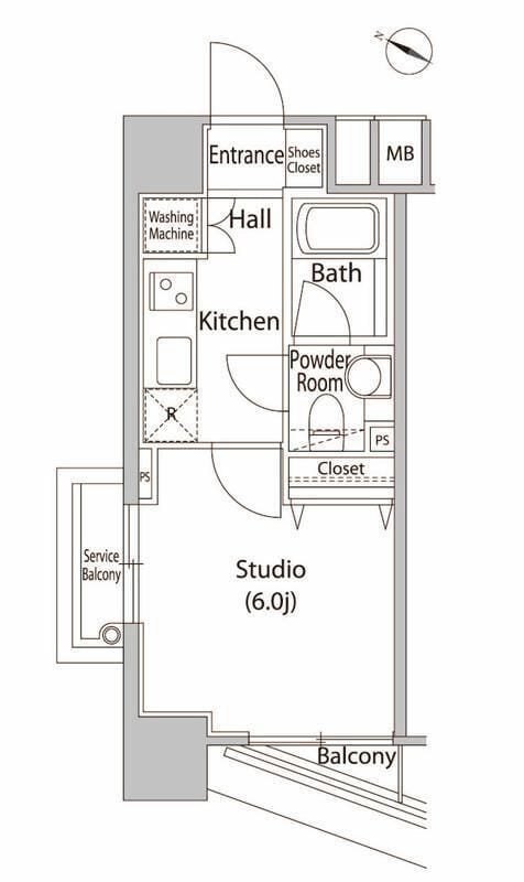ファーストリアルタワー新宿 1017
