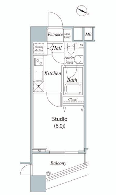 ファーストリアルタワー新宿 1502