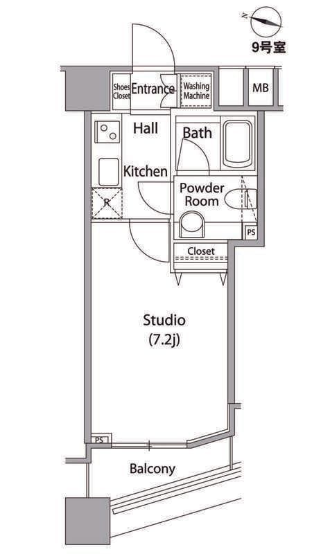 ファーストリアルタワー新宿 1509