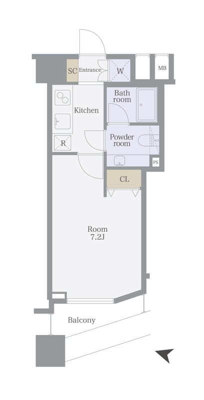 ファーストリアルタワー新宿 1909