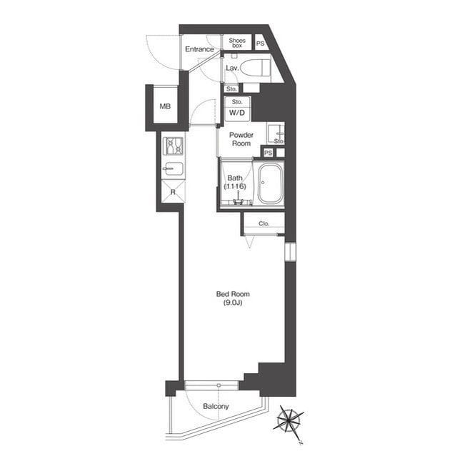 コンフォリア門前仲町サウス 401