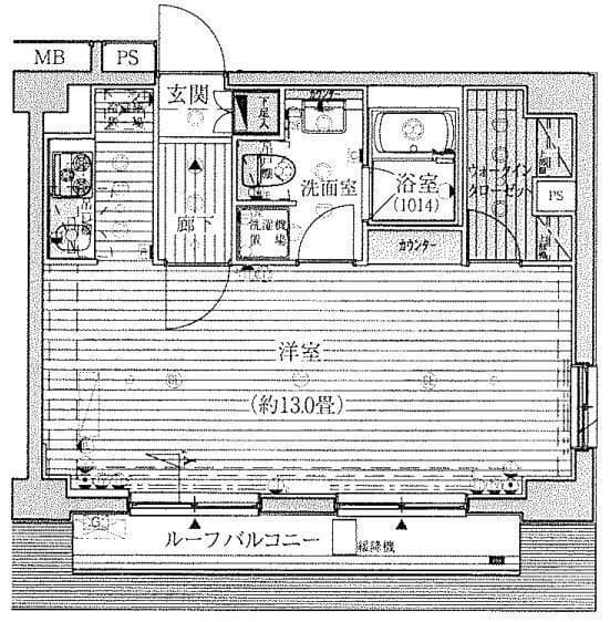 プレール・ドゥーク高輪 1102