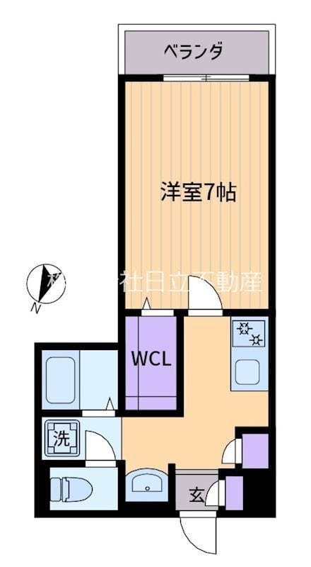 ストラッセ 105 間取り図