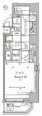 RELUXIA新大橋 River Side 1001