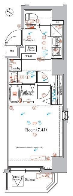 RELUXIA新大橋 River Side 801