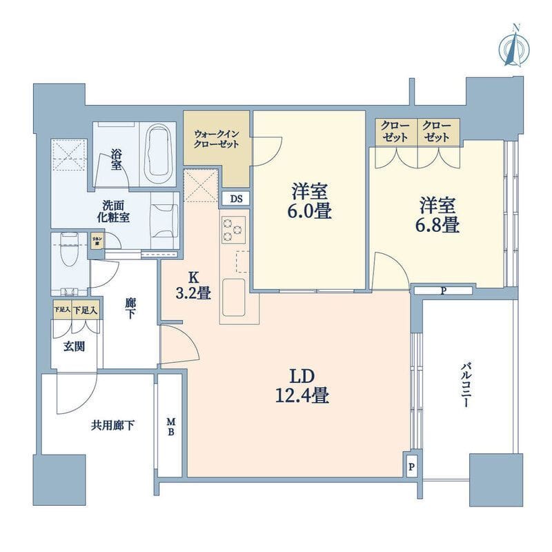 プラウドタワー亀戸クロスブライトタワー棟の写真