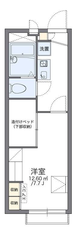 レオパレスエムズ 南阿佐ヶ谷 202 間取り図