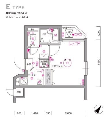 ル・リオン目黒Ⅰ 305