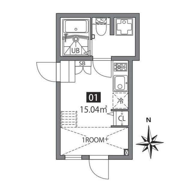 四谷アパートメントE 01