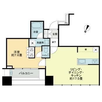 プレミストタワー白金高輪 1902