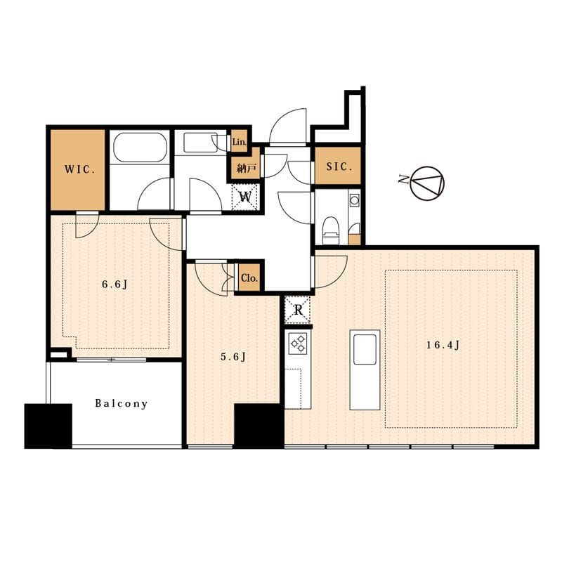 プレミストタワー白金高輪 2208